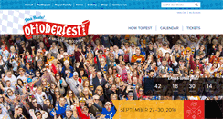 Desktop Screenshot of oktoberfestusa.com